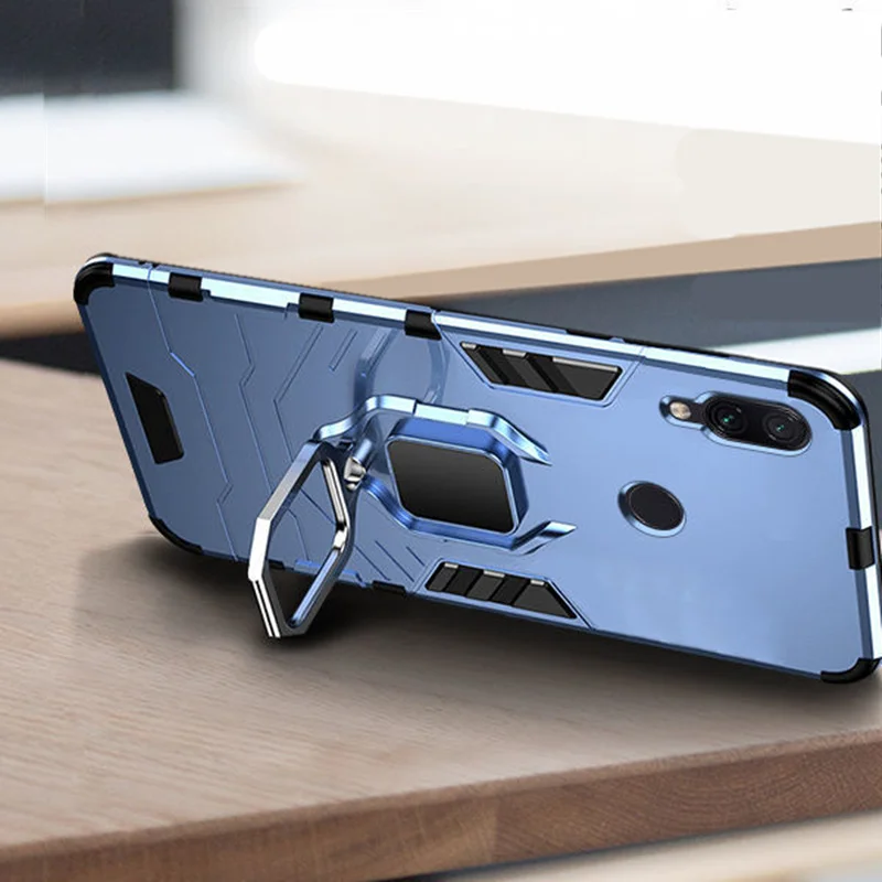 Ring Holder Redmi Note Back Cover With Stand Case For Xiaomi Redmi