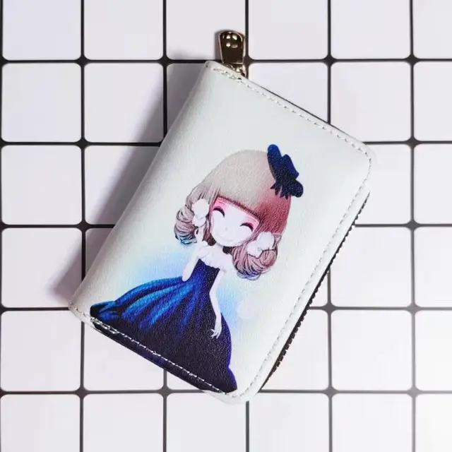 Card Wallet Cartoon pattern wallet card bag coin purse Card Holder Passport Cover Credit Card Holder Wallet Card Tarjetero Rfid 011