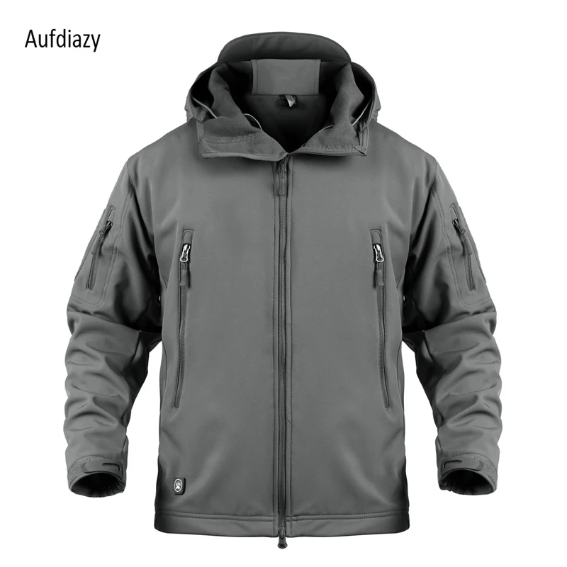 

Aufdiazy Outdoor Softshell Jacket Waterproof Hiking Camping Jacket Military Tactical Hunting Jackets Winter New Windproof IM108