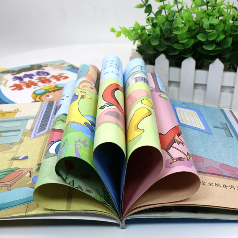 

Full 6 Magic Pinyin Book Children Learning Initial Consonant Vowel Whole Syllable Practice Have Sound Picture Book