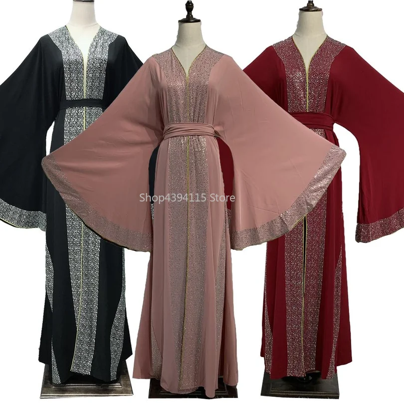 Дубай abaya свадебное платье s Burkha Farasha Jalabiya Макси халат кимоно элегантное со
