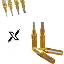 50 шт., Ротационные тату-пистолеты из алюминиевого сплава, машина с прямым приводом, моторный набор, боди-тату, художественные аксессуары, м Иглы для татуировки и рот