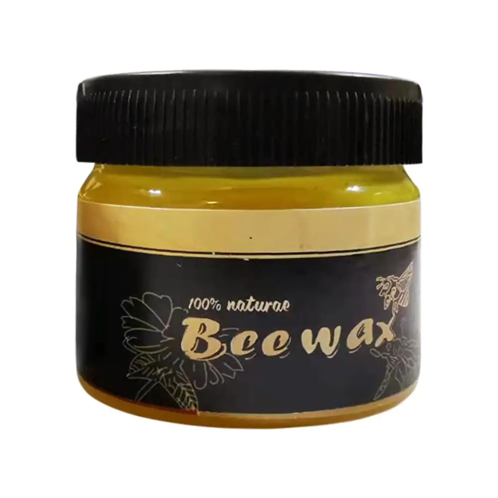 85g Cleaning wax Дерево приправа пчелиный воск полный уход за мебели пчелиный воск домашняя Чистка натуральный древесный ароматизатор пчелиный воск полировка+ губка 30D5 - Тип аромата: 85g Cleaning wax