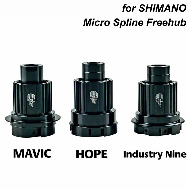 Для MAVIC/HOPE/Industry Nine 12 Скоростей микро сплайн MTB велосипед Freehub, 3D CNC 12s велосипедные концентраторы для MAVIC/HOPE/I9