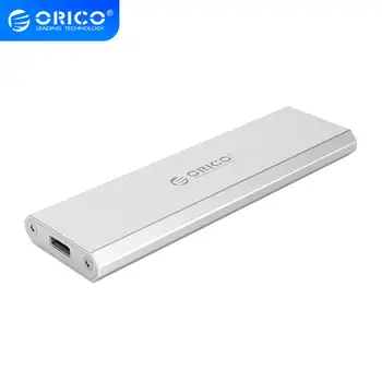 

ORICO NVME Enclosure Support UASP 10Gbps M2 SSD Case M.2 to USB Type C 3.1 SSD Adapter for 2230 2242 2260 2280 nvme M.2 SSD