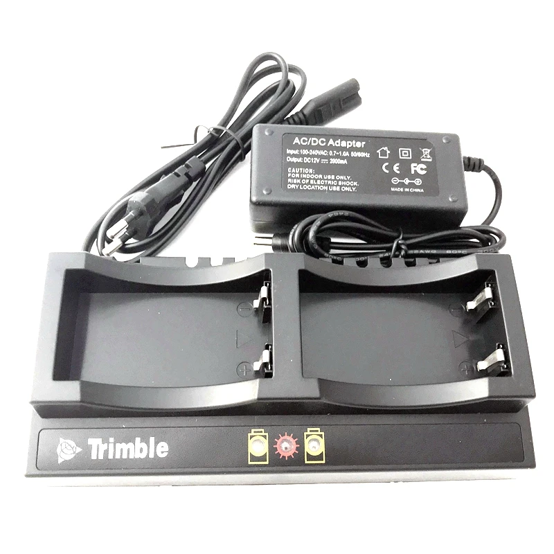Cargador Doble Para Trimble 57005800r8r7 Gps 54344 Tsc1 Rece | Cuotas sin interés