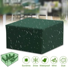 Водонепроницаемый пылезащитный садовый патио мебель стол диван стул чехол Куб уличная мебель чехол аксессуары для дома