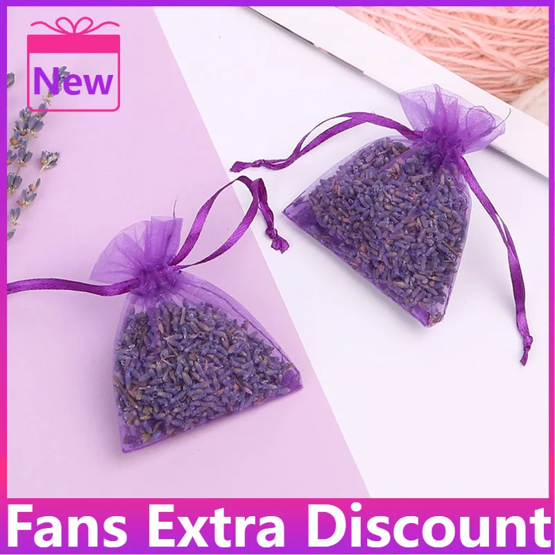 Fashion New 5g Natural Lavender Bud Dry Flower Sachet Bag Car Room Aromatic Air Refresh Desiccant Fragrance Sachets Moth &ampMildew | Дом и