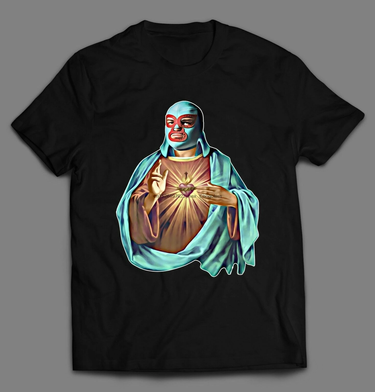 Свободная рубашка SAINT NACHO LUCHA разные размеры | Мужская одежда