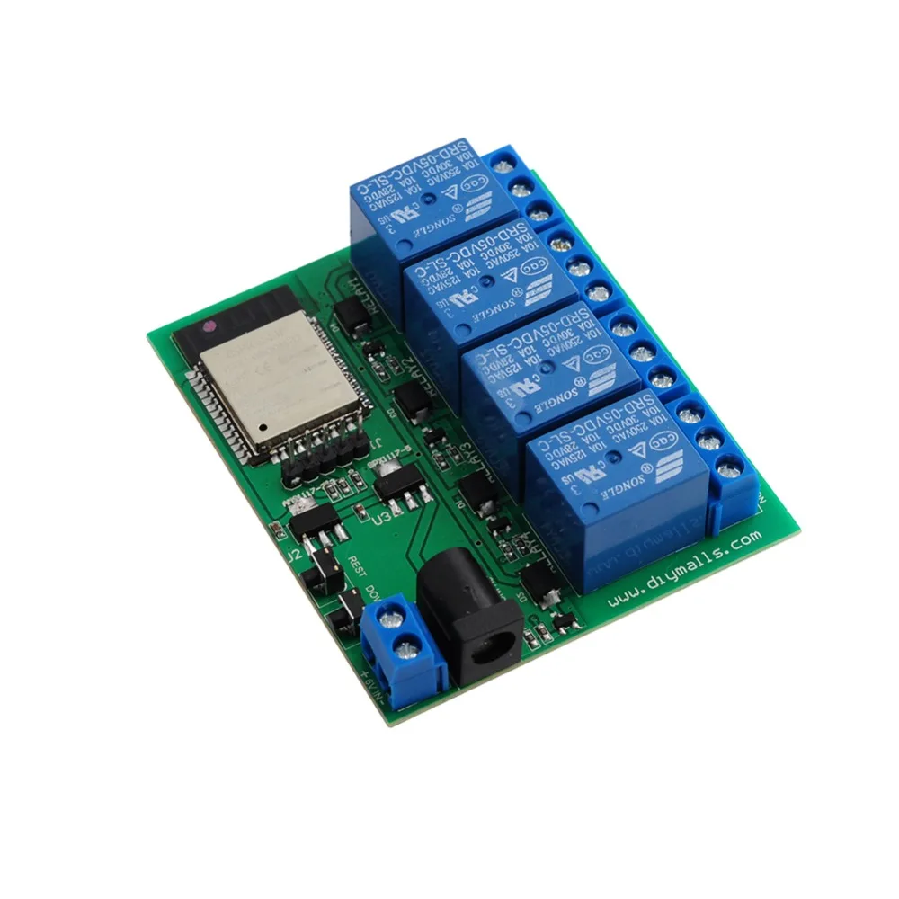 ESP32S 4 Channel Wifi Bluetooth Relay (5)