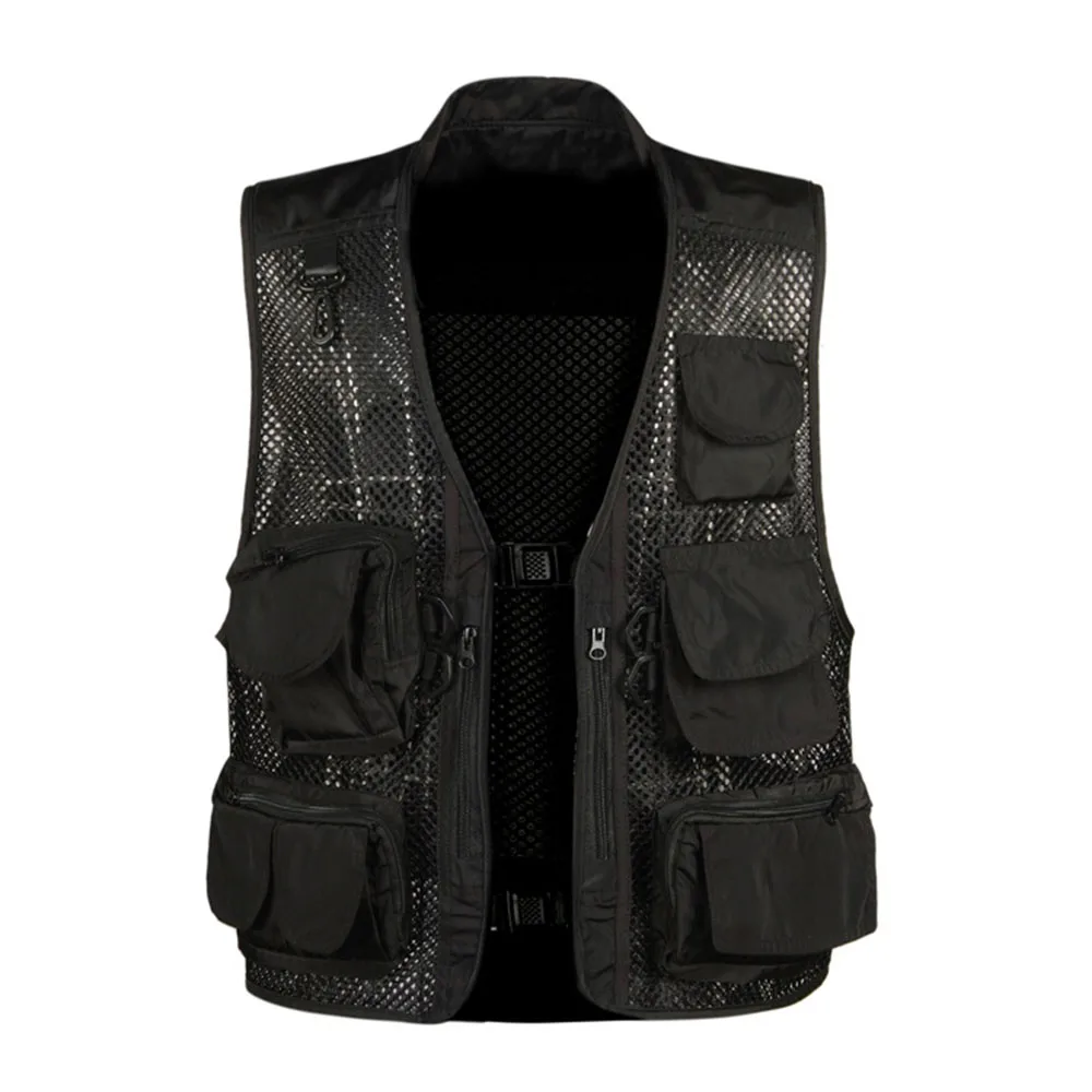 

Clothing Fishing Vest Accessories Mesh Mutil-Pocket Photography Jacket