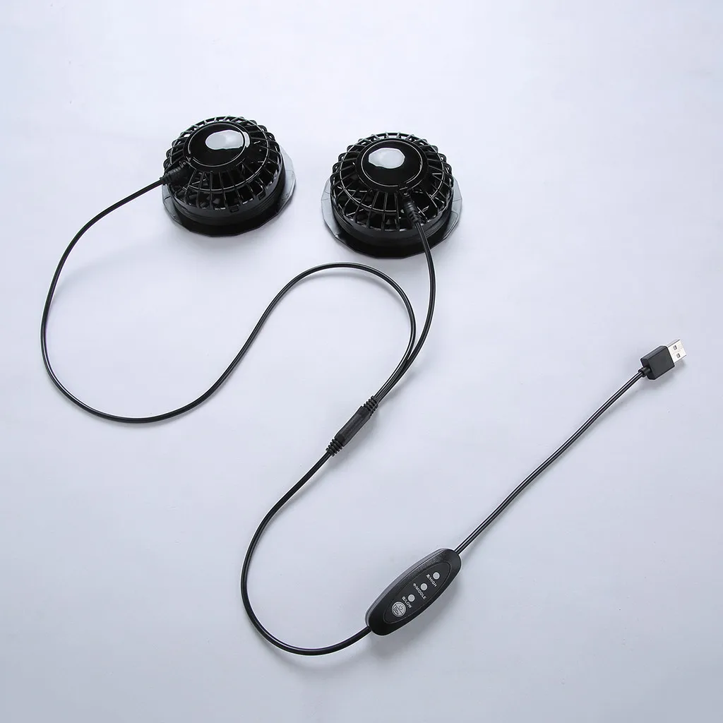 Анти-износ USB вентилятор hands free портативный usb-вентилятор Кондиционер одежда специальные аксессуары вентилятор с регулируемой скоростью угол#814g40