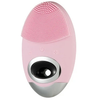 

hot sale Silicone Facial Cleanser Charging Facial Cleansing Brush Beauty Instrument Face Massage Brush