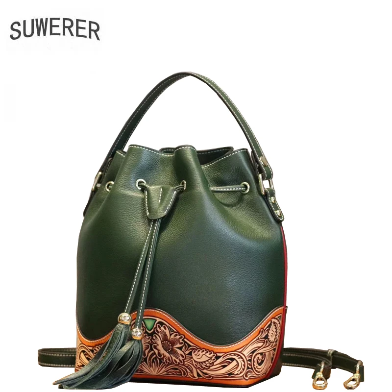 Suwerer 2020 Nieuwe Hand Gesneden Echte Koeienhuid Tas Luxe Handtassen Vrouwen Tassen Designer Vrouwen Echt Lederen Tas Vrouwen Bekende Merken Suwerer 2020 Nieuwe Hand Gesneden Echte Koeienhuid Tas Luxe Handtassen Vrouwen Tassen Designer Vrouwen Echt Lederen Tas Vrouwen Bekende Merken