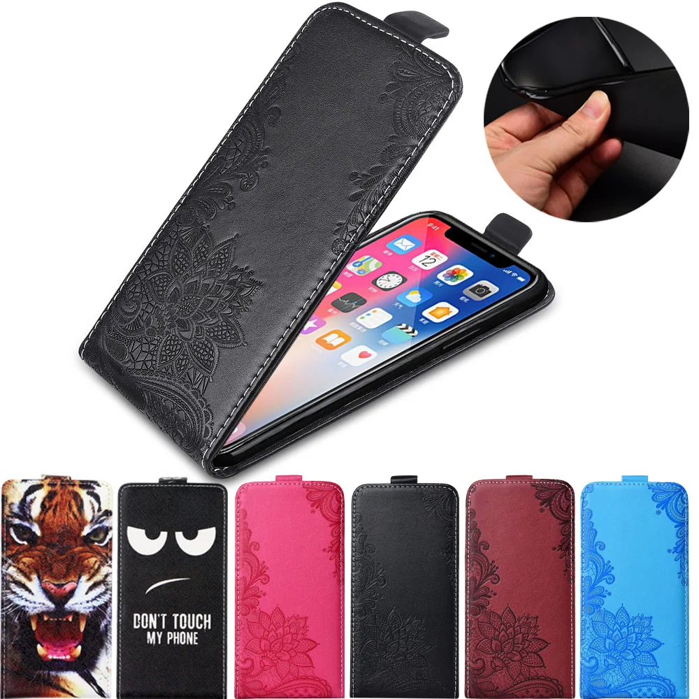 

For Xiaomi Redmi 8A 8 7A 7 6A 5A 4A 3S 3 Pro 4X Case TPU Soft Flip Leather Case Vertical Back Cover Xiomi Redmi Note 8 7 pro