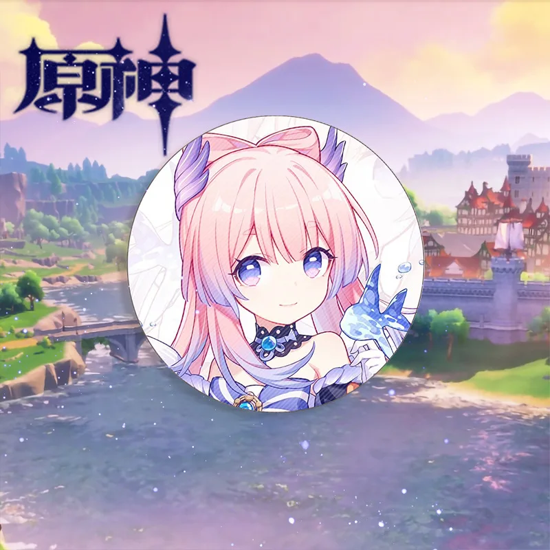 58mm Game Genshin Impact Brooch Pin Xiao Kaedehara Ayaka Baal Raiden Shogun Cosplay Badge Accessories For Clothes Backpack Gift 58mm Game Genshin Impact Brooch Pin Xiao Kaedehara Ayaka Baal Raiden Shogun Cosplay Badge Accessories For Clothes Backpack Gift