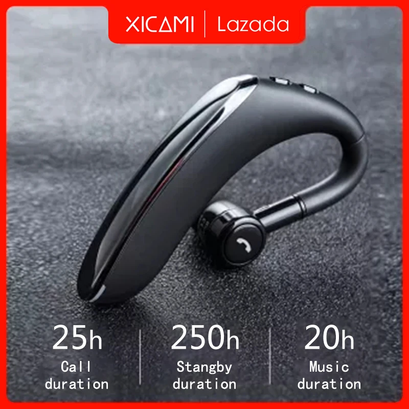 

New Bluetooth Headset Bluetooth 5.0 Earpiece Handsfree Headphones Mini Wireless Earphone Earbud Earpiece For IPhone Xiaomi