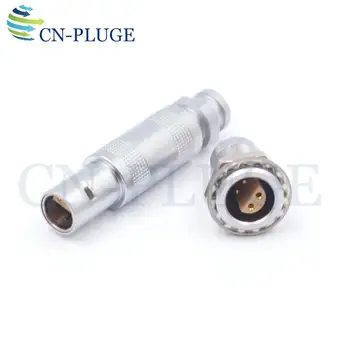

Industrial Equipment Cable Connector M09S Type FFA ERA 0S 4 pin Plug & Socket With Stepped Insert Circular Connector