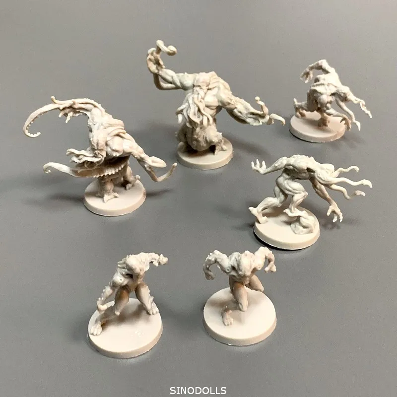 

Lot 5pcs Zombicide Invader Kickstarter Exclusive Alternate Hunter & Alt Tank & Alt Worker Miniatures Board Game Figures