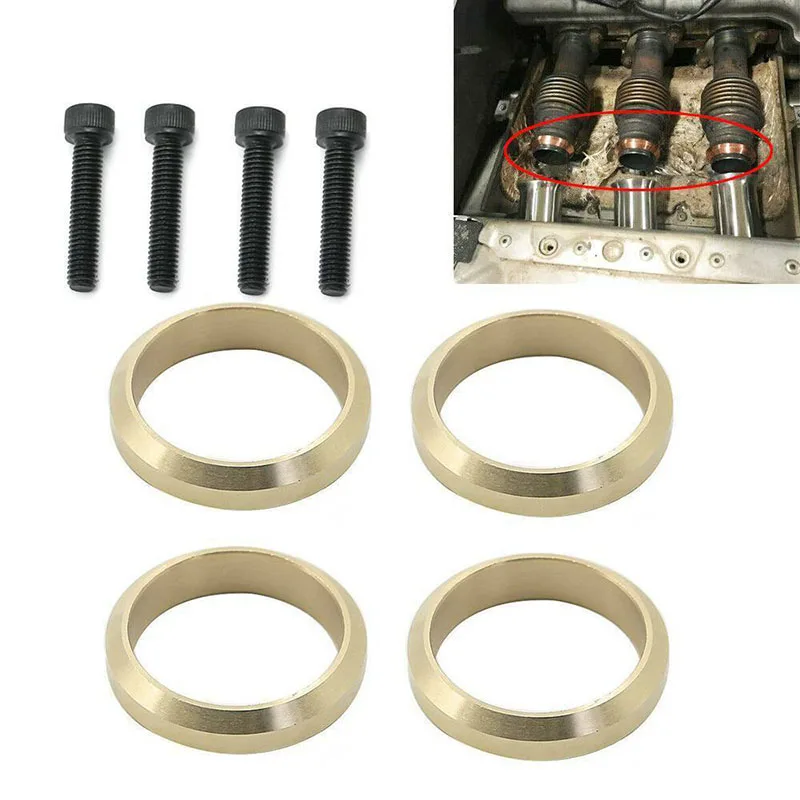 Copper Exhaust Gasket Set For Racing For Yamaha Snowmobile FX Apex RX1 LTX Attak Nytro RS Vector Rage 99999-03989 snowmobile exhaust gasket set