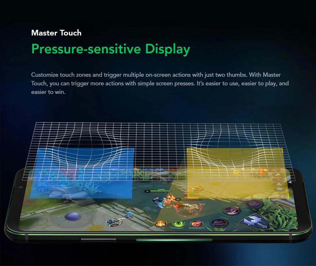 Global Rom Black Shark 2 Pro 12GB RAM 128GB ROM Gaming Smartphone  6.39 AMOLED Screen Snapdragon 855+ 48MP 4G Game Mobile Phone