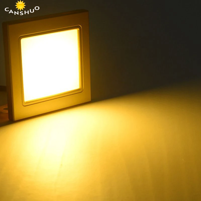 Лестничный светильник s внутренний радар индукционный датчик утопленные Угловые