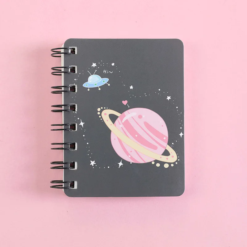 Kawaii Plannet Ring Binder Sketchbook Mini Spiral Notebook A7 Agenda 2020 Cute Diary Book Korean Stationery School Supplies Kawaii Plannet Ring Binder Sketchbook Mini Spiral Notebook A7 Agenda 2020 Cute Diary Book Korean Stationery School Supplies
