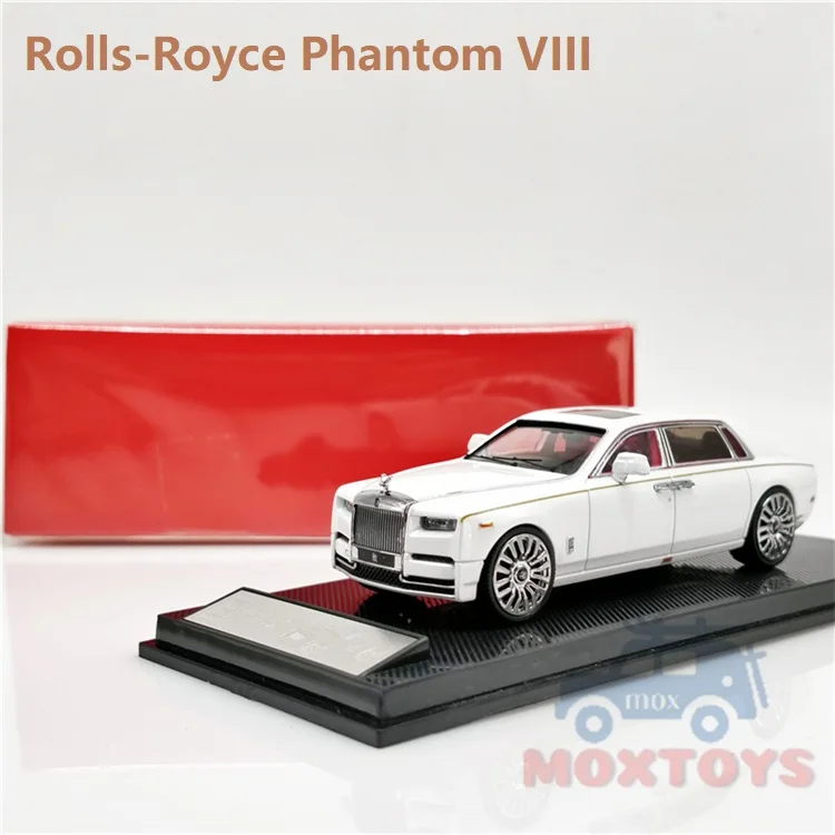 1/64 SmallCarArt ROLLS ROYCE PHANTOM VIII WHITE DIECAST MODEL CAR 24/7