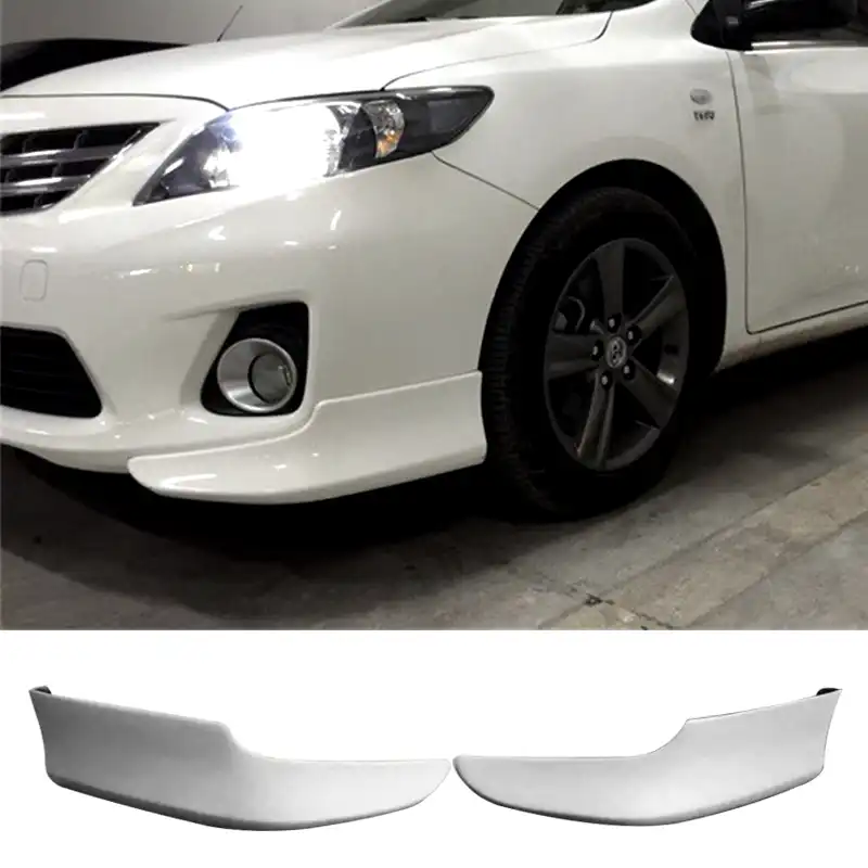 For Toyota Corolla Body Kit Bumper Lips Spoiler 11 13year Pp Plastic Body Kit Bumper Lips Spoiler Sport Body Kit Body Kits Aliexpress