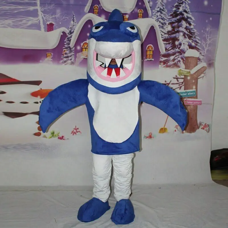 Cartoon Dolphins Mascot Costume Cosplay Fursuit Party Game Fancy Dress Outfits Halloween Adults Character Advertising Parade New |
