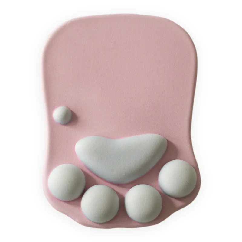 Силиконовые аниме кошачьи лапы коврик для мыши Kawaii 3D держа запястье реквизит SD998