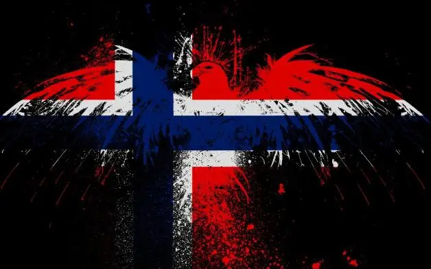 custom 90x150cm Norwegian Flag 3x5ft Banne flag with bird outdoor and indoor banner | Дом и сад