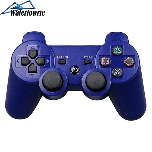 Джойстик PS3 для сони плейстейшен 3 геймпад Dualshock 3 ПК геймпад, Беспроводной Bluetooth Контроллер для Playstation 3 игры джостик консоли - Цвет: Blue Controller