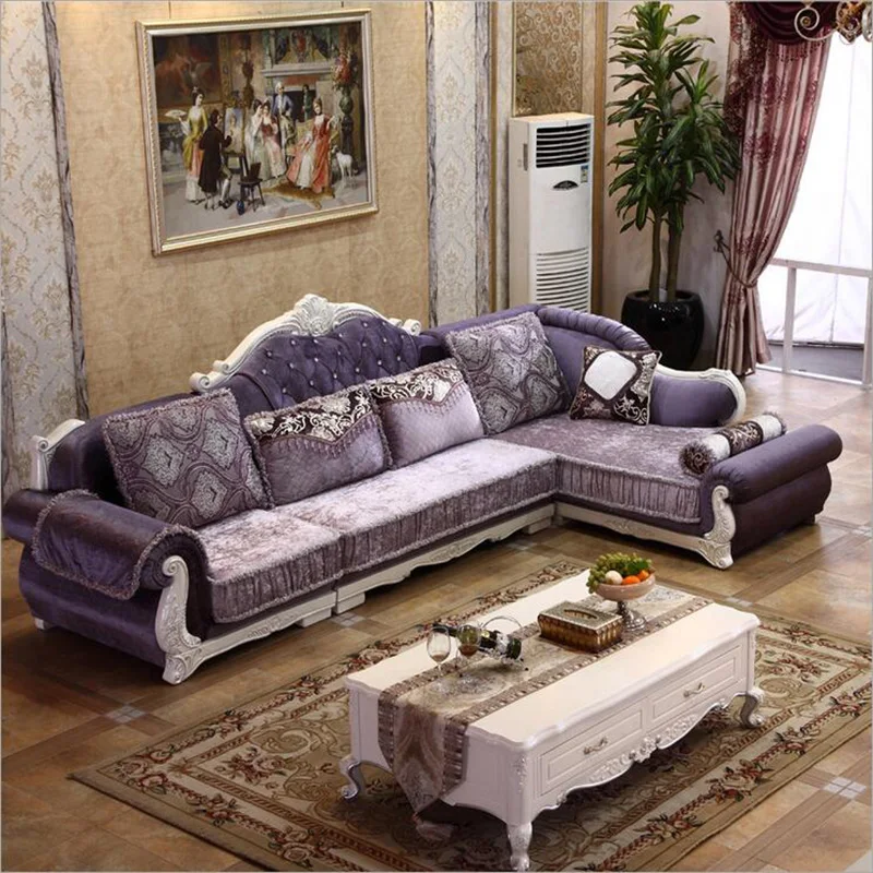 living room furniture modern fabric sofa European sectional set o1075 | Мебель