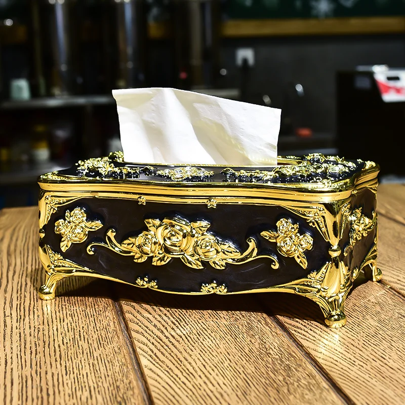 Аксессуары для украшения дома для гостиной, креативная коробка для салфеток, автомобильный держатель для бумажных полотенец, Держатель салфеток для ресторанов, европейский стиль INS