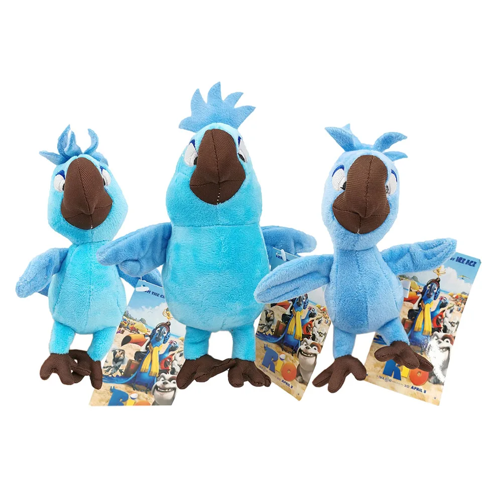 New Rio the Movie Plush Jewel Pedro Rafael Nico Baby Bird Savannah