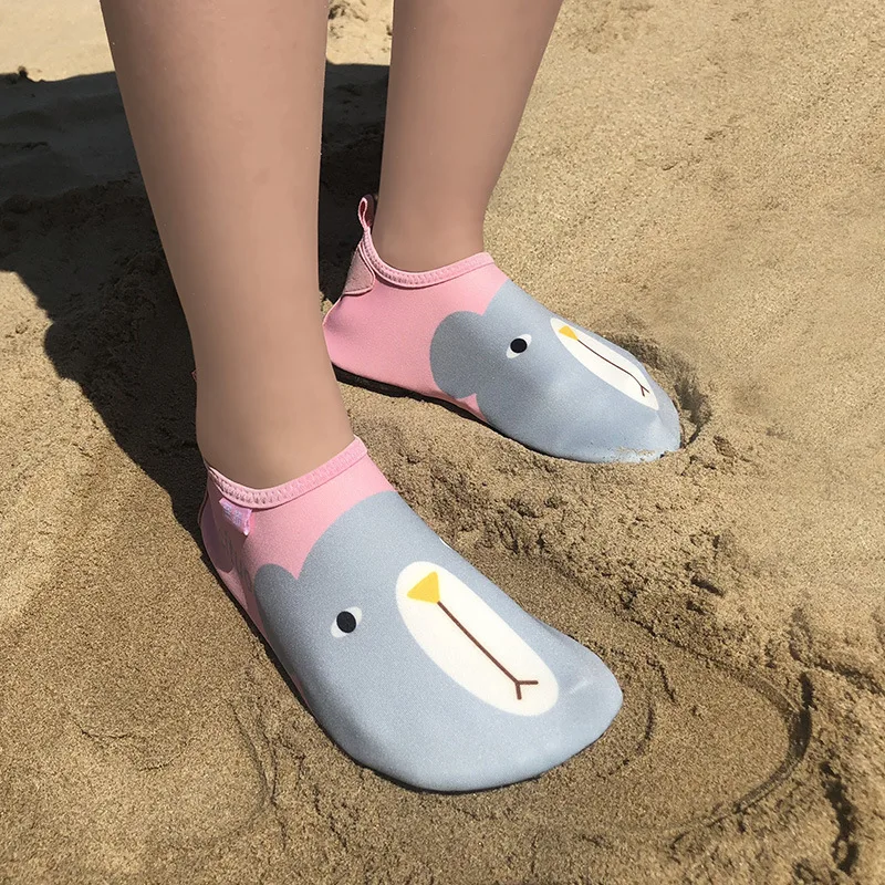 Kids Water Shoes Quick Drying Swim Pool Footwear Outdoor Barefoot Aqua Socks For Beach Home Floor Children Unicorn Slippers