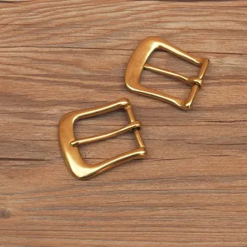 

DIY Leather Men Belt Buckle Copper Male Needle Belt Buckles Brass 35mm/32mm Width