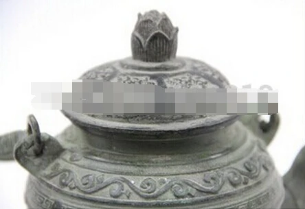 328+++ Восточная Бронзовая Статуя Скульптура Коллекционная Коллекция Бронзовый горшок