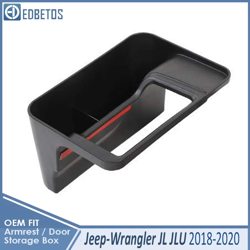 Left Side 1pc Gear Shifter Storage Box Console Side Phone Card Holder Manual Tray For Jeep Wrangler JL For Gladiator JT - Название цвета: Left Side 1pc