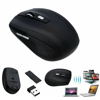 

2.4GHz Wireless Optical Gaming Mouse Mice with USB Receiver for PC Laptop QJY99