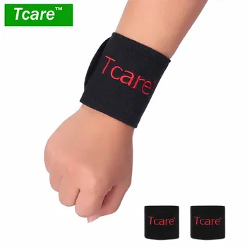 

Tcare 1Pair Tourmaline Self Heating Magnetic Therapy Wrist Brace Protection Belt Spontaneous Heating Massager Health Care