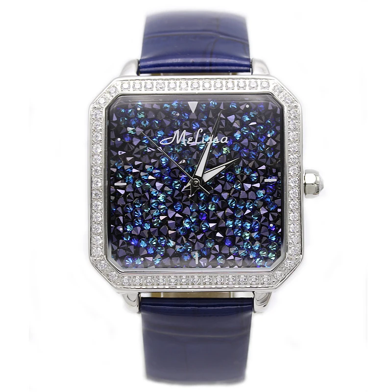 Austria Crystal Fashion Watches Luxury Women Watch Miyota Quartz MELISSA Waterproof wrist Watches Relogio Feminino Sapphire