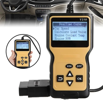 

1pc V310 Scanner Car Diagnostic Auto Diagnostic-Tool Read Clear Fault Checker Error Codes Automotive Scanner Tool