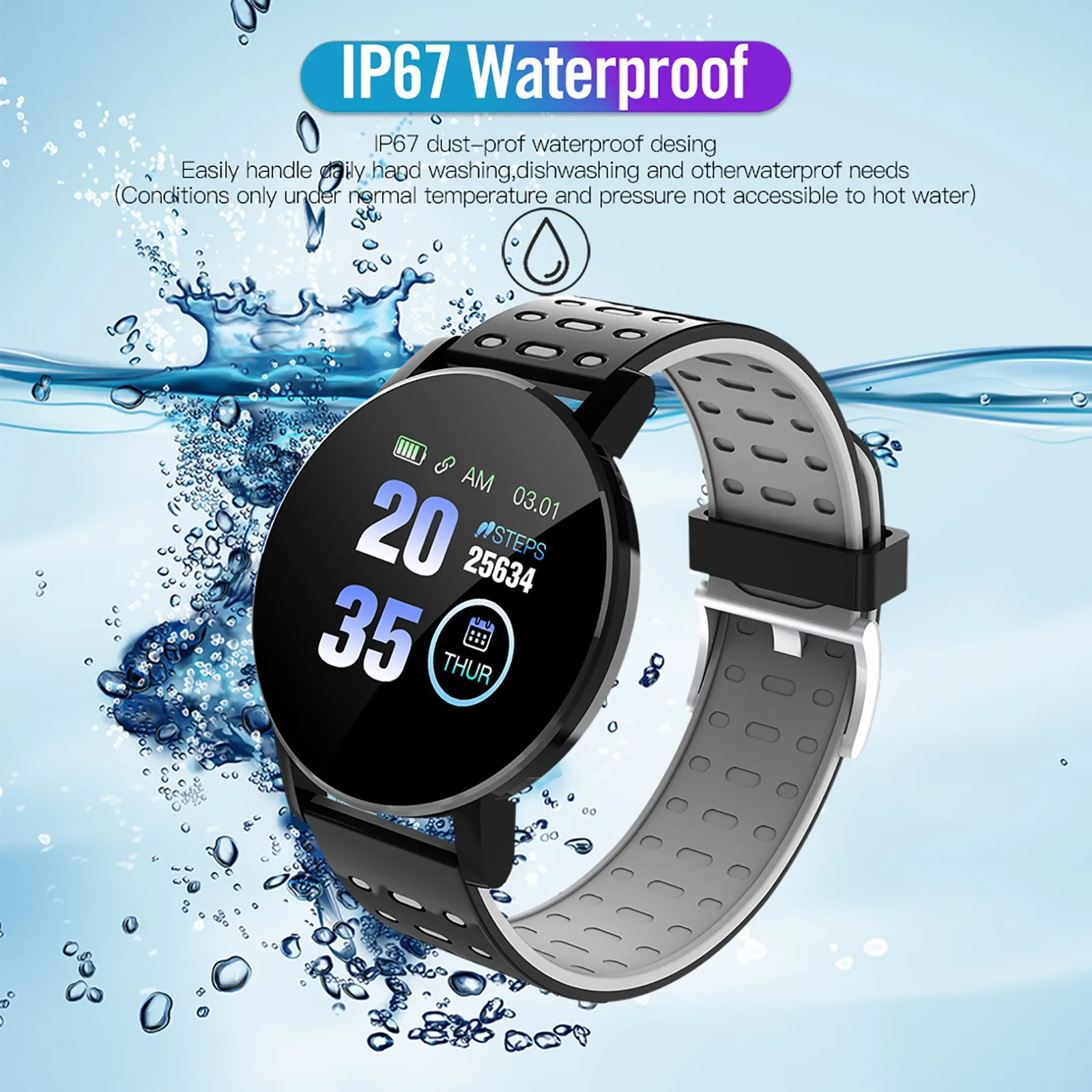 Ʈ ð   Smartwatch  ڵ ܰ Įθ Ʈ Ͻ    IP67  IOS   ̵忡  