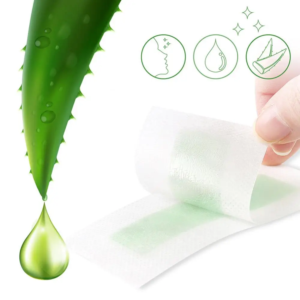 70% Hot Sale 24Pcs Professional Hair Removal Wax Strips Waxing Wipe Sticker for Face Leg Lip Eyebrow Leg Arm Body Hair Remove 2
