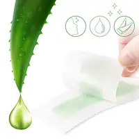70% Hot Sale 24Pcs Professional Hair Removal Wax Strips Waxing Wipe Sticker for Face Leg Lip Eyebrow Leg Arm Body Hair Remove 2