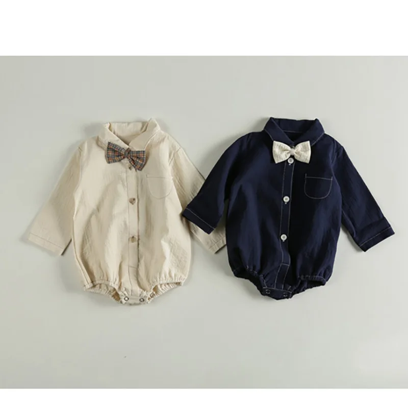 Baby Bodysuit Gentleman Suit for 100 Days Celebration