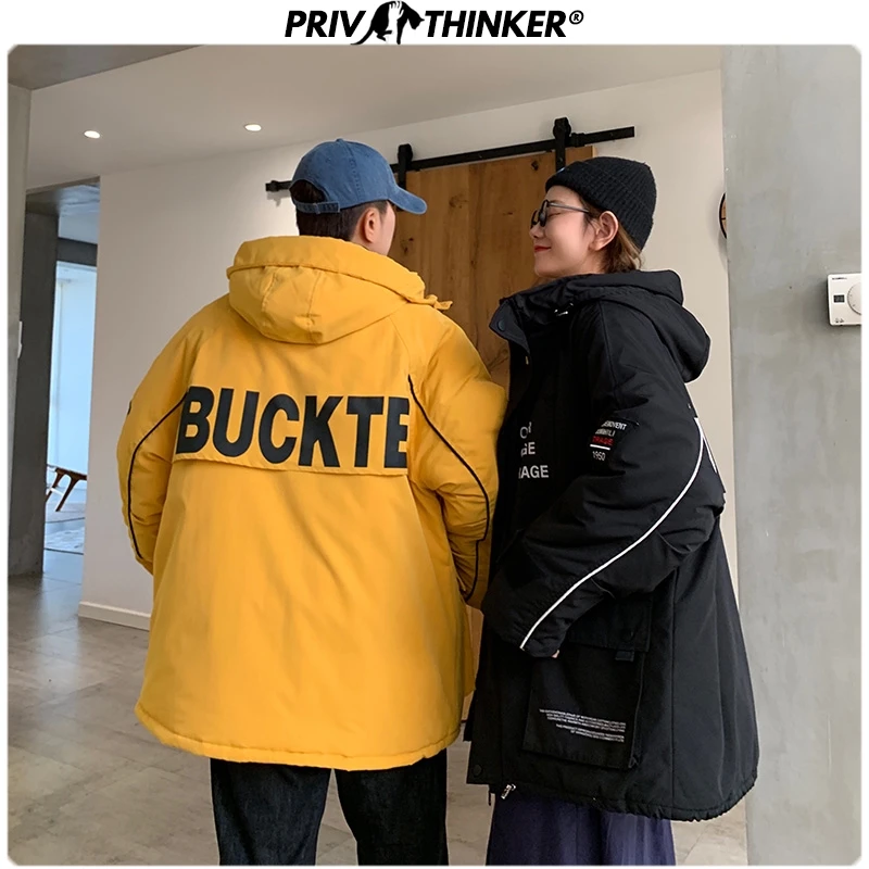 Privathinker, пара,, зимние парки в стиле сафари, куртка для мужчин и женщин, в стиле хип-хоп, с капюшоном, 5XL, пальто, Laday, утолщенная теплая парка, модная
