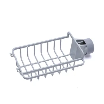 

2 Color Kitchen Sink Faucet Sponge Soap Storage Organizer Cloth Drain Rack 1pc